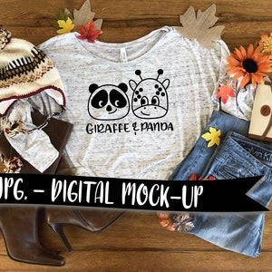 FALL THEME Tshirt Bella + Canvas 8850 Tshirt White Marble Flowy Long-Sleeve Off Shoulder, Bella Canvas T-shirt Mock Up, Mock Up Flat Lay