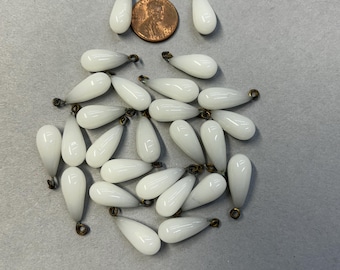23x9mm Vintage drops, jewelry making,(24 pcs)