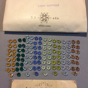 5 mm, vintage kristallen rondells, benodigdheden voor het maken van sieraden. (36 stuks)