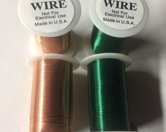 24 Gauge Craft Wire, Spool, Made in USA
