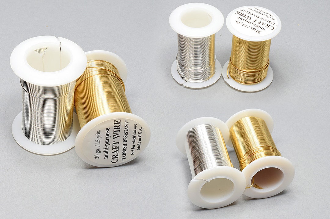 Tarnish Resistant Wire. 24 Gauge. Multi Purpose Wire. Sold by Spool. Etsy