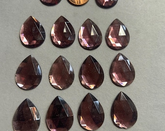 25x18mm Vintage cabochons, jewelry making supplies. 1 dozen.