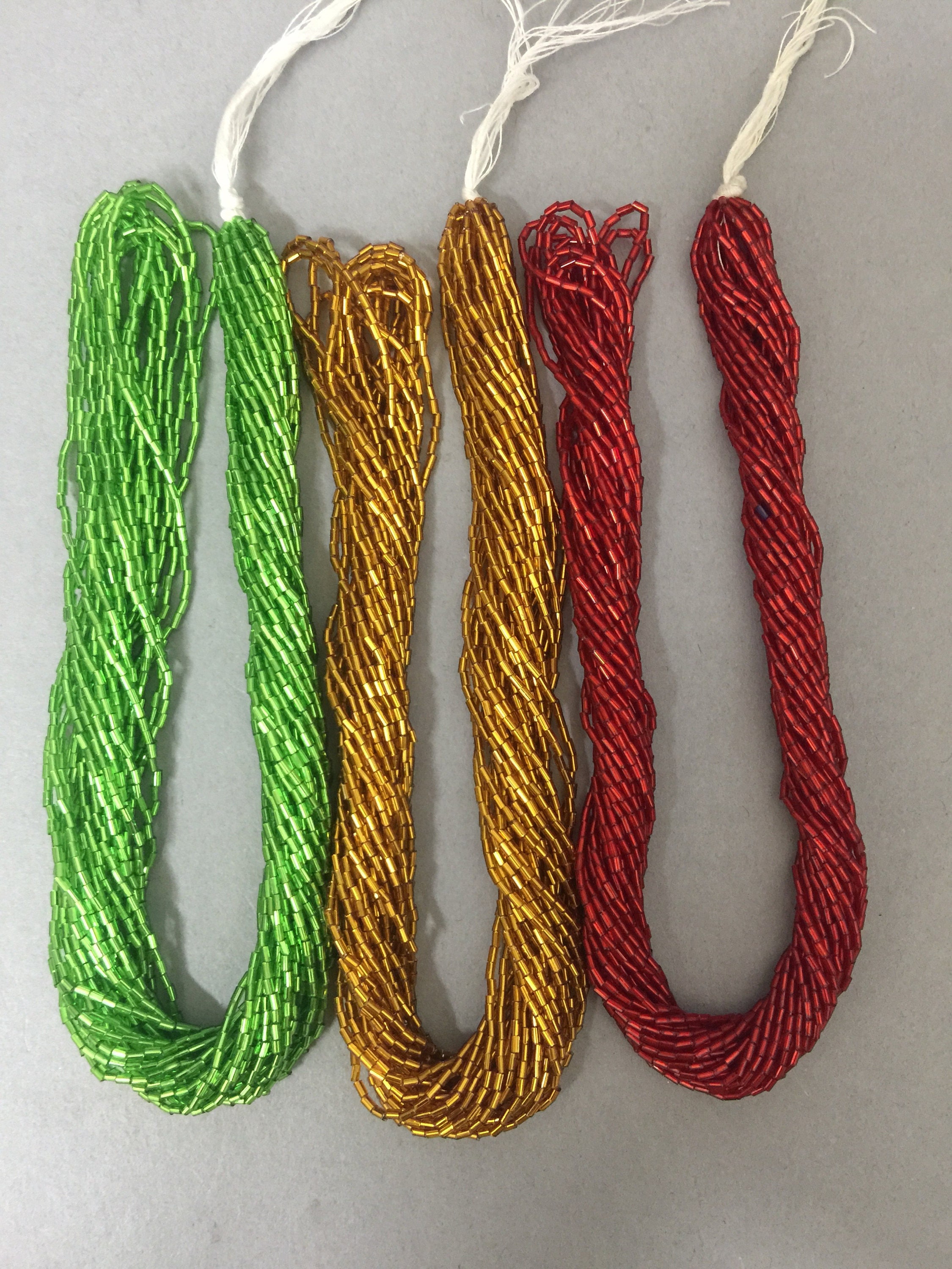 Bugle beads. NOS. Micro bugle beads 2x1mm Glass Mini tubes. Etsy