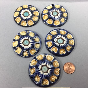 Vintage Cabochons. NOS. 55mm. Sold lots of 4 pieces.