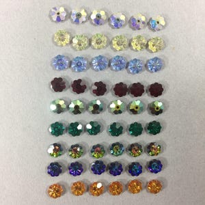 6 mm, artikelnr. 3700, Margarita-kralen, benodigdheden voor het maken van sieraden. Lot van 12 stuks.