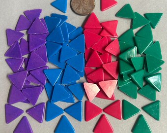 13mm plexi cabochons, Jewelry making. Lot of 24 pcs.