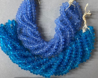 6x3mm Vintage beads, Jewelry making supplies. Lot of 300 pcs.