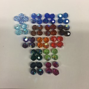 7 mm, kunst, 5000 vintage kralen, Sieraden maken, (12 stuks)