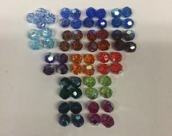7mm, Art, 5000 Vintage beads, Jewelry making, (12 pcs)