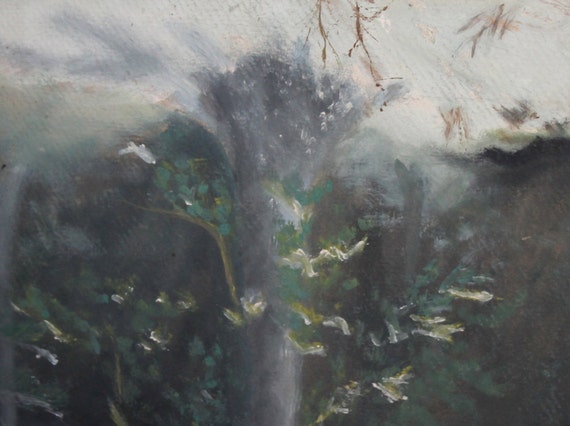 antique oil painting impressionist