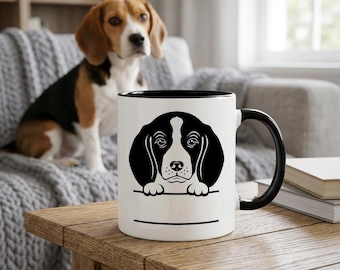 Personalised Beagle Dog mug 11oz
