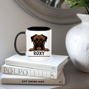 Personalised Boxer Dog mug 11oz