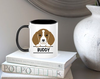 Personalised Beagle Dog mug 11oz