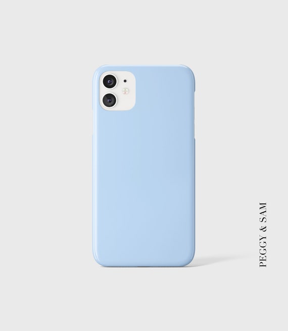 Sky Blue Phone Case Block Colour Iphone 12 Iphone 11 Etsy Sky Blue Phone Case Block Colour Iphone 12 Iphone 11 Etsy