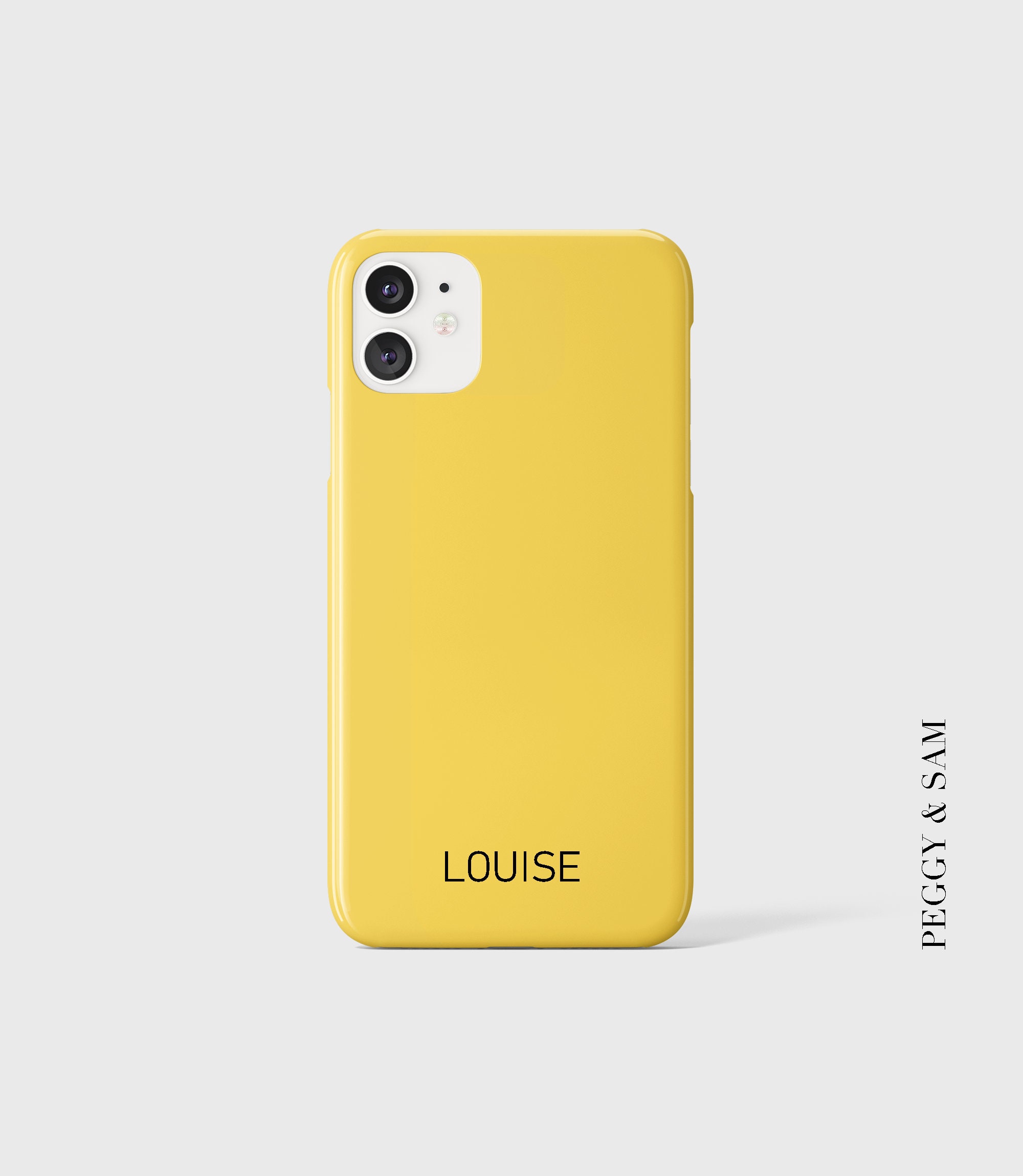 Mustard Yellow Block Colour Phone Case iPhone 12 iPhone 11 Etsy
