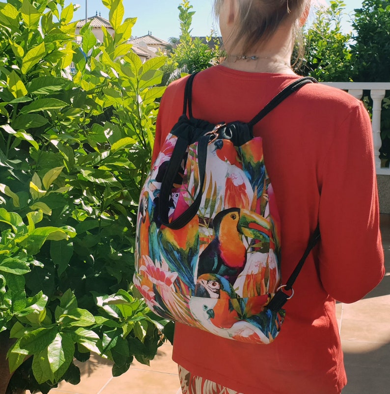 Tote Backpack PDF Sewing Pattern & Video Tutorial. the Luxe Etsy UK