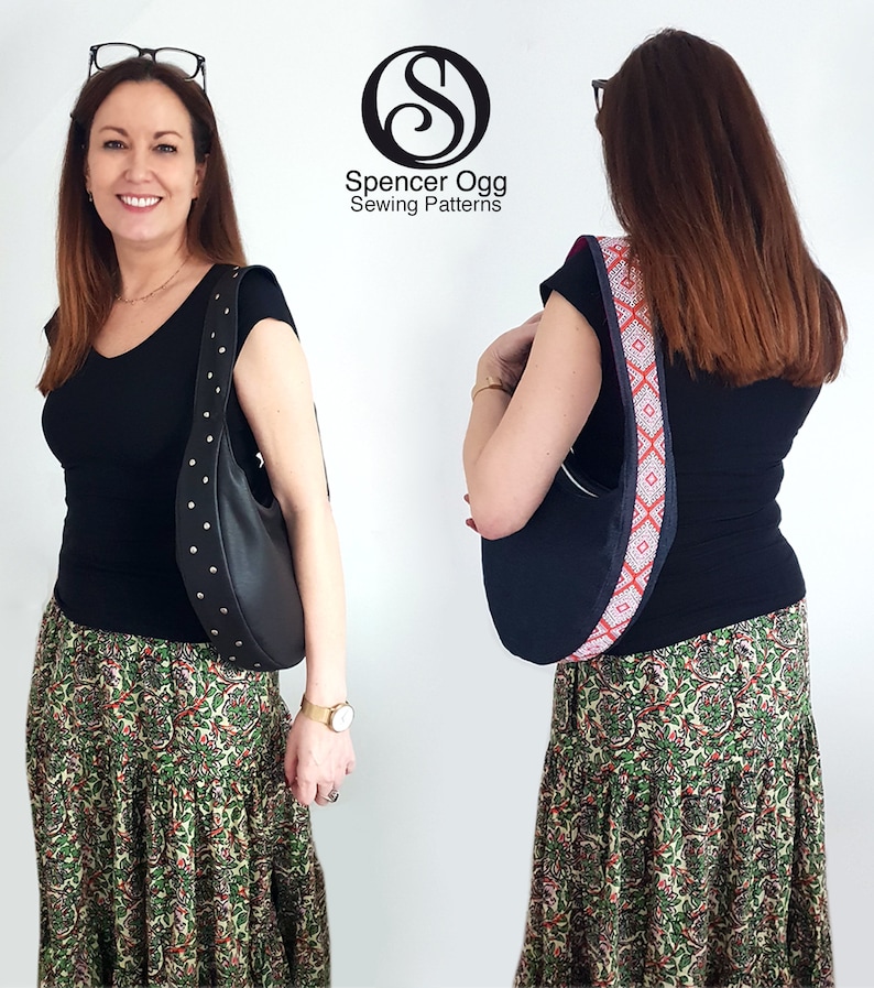 Inner Circle Bag PDF Sewing Pattern and Video Tutorial. Bag Etsy UK
