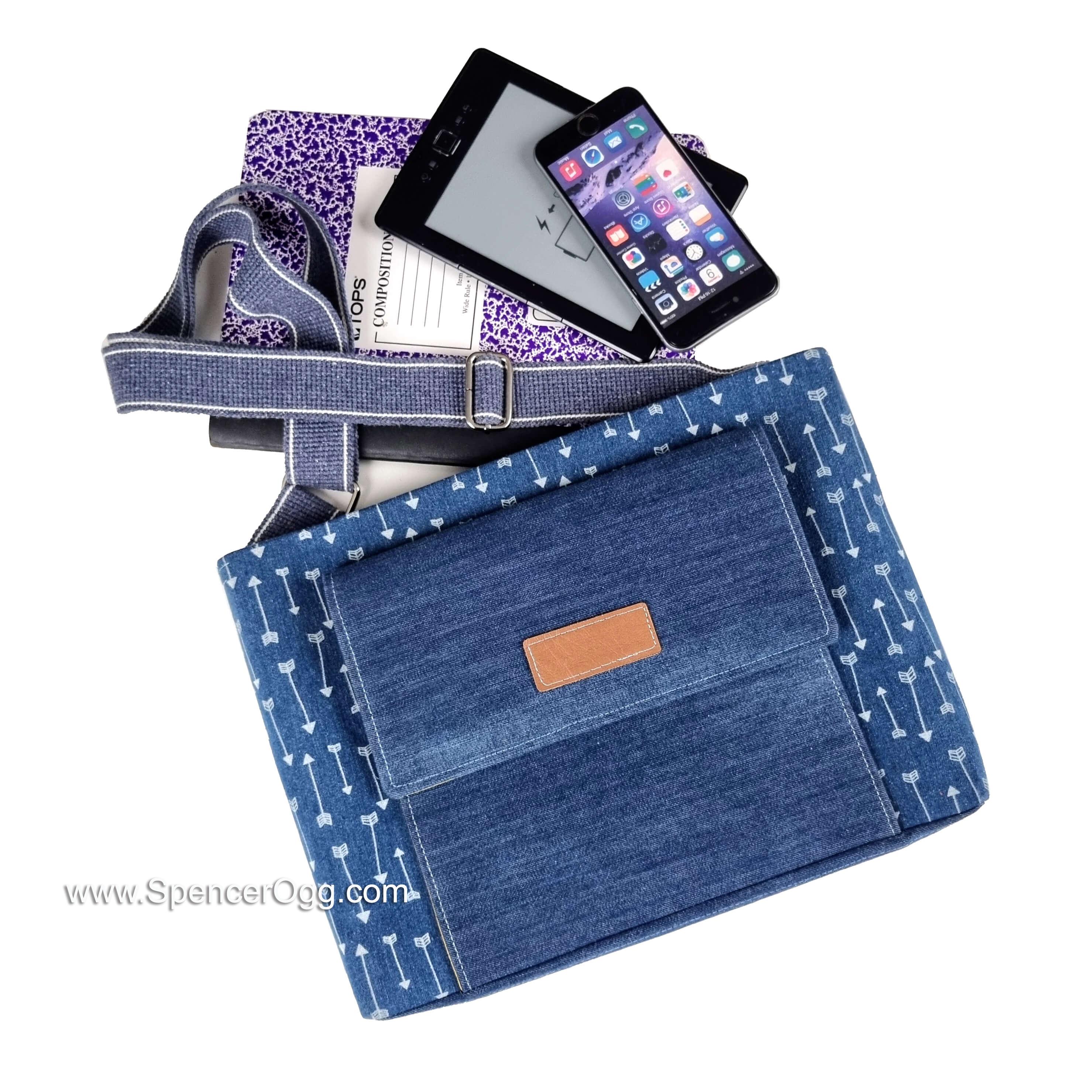 Midi Crossbody Bag PDF Sewing Pattern & Video Tutorial. Bag Sewing ...