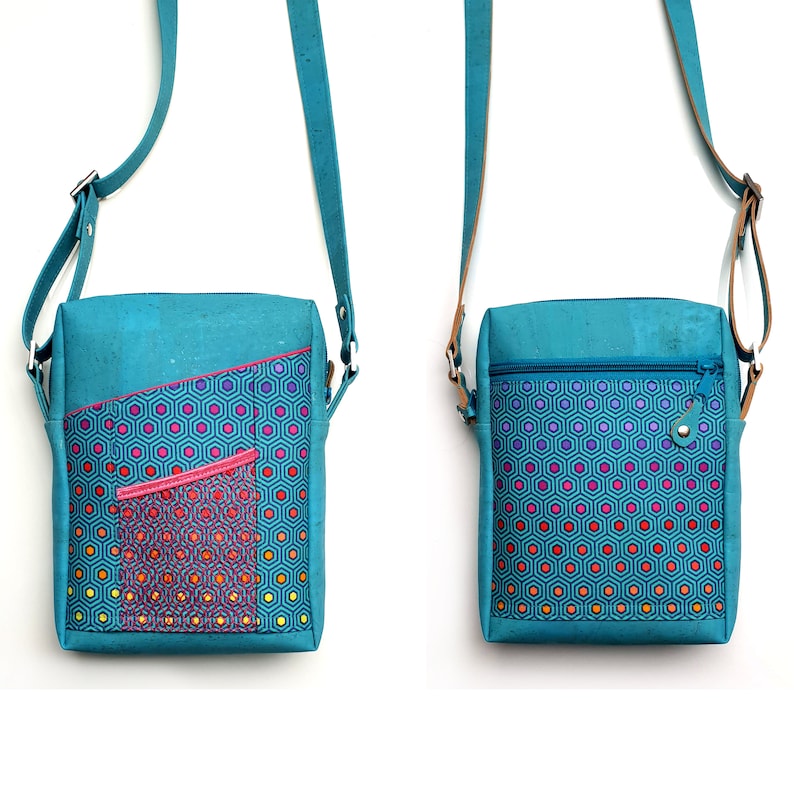 The Pixie Crossbody PDF Sewing Pattern. Bag sewing pattern. Zip pouch pattern. Purse pattern. image 3