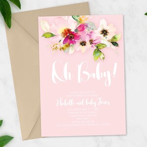 Printable Baby Shower Invitation Baby Shower Invite DIY - Etsy
