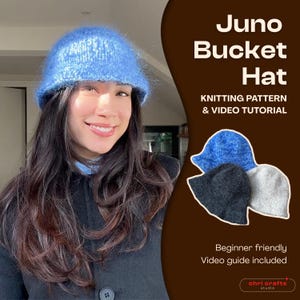 Juno Bucket Hat-breipatroon, video en instructies: direct downloaden!