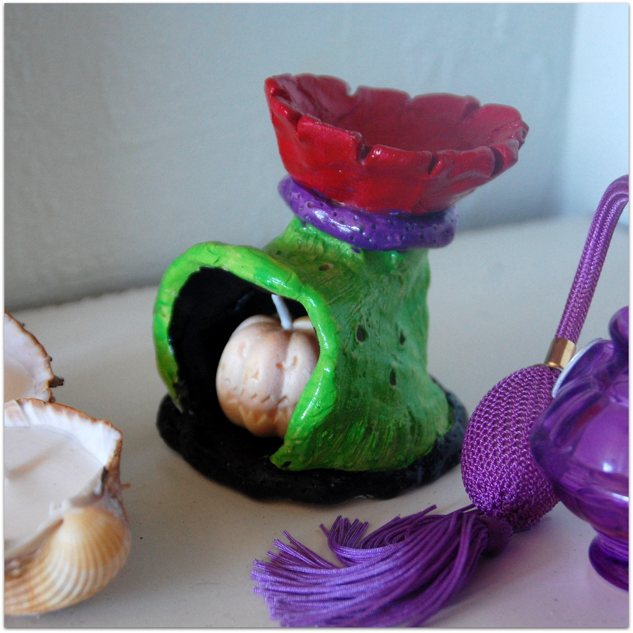 Brûle Parfum en Argile