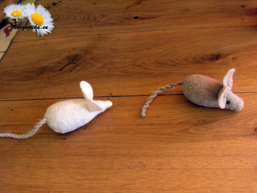 Mouse Toy Stuffed Mouse Toy Mice Stuffed Animal Handmade Etsy