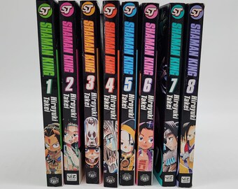 Shaman King Omnibus Vol. 1-8 Mangas anglais