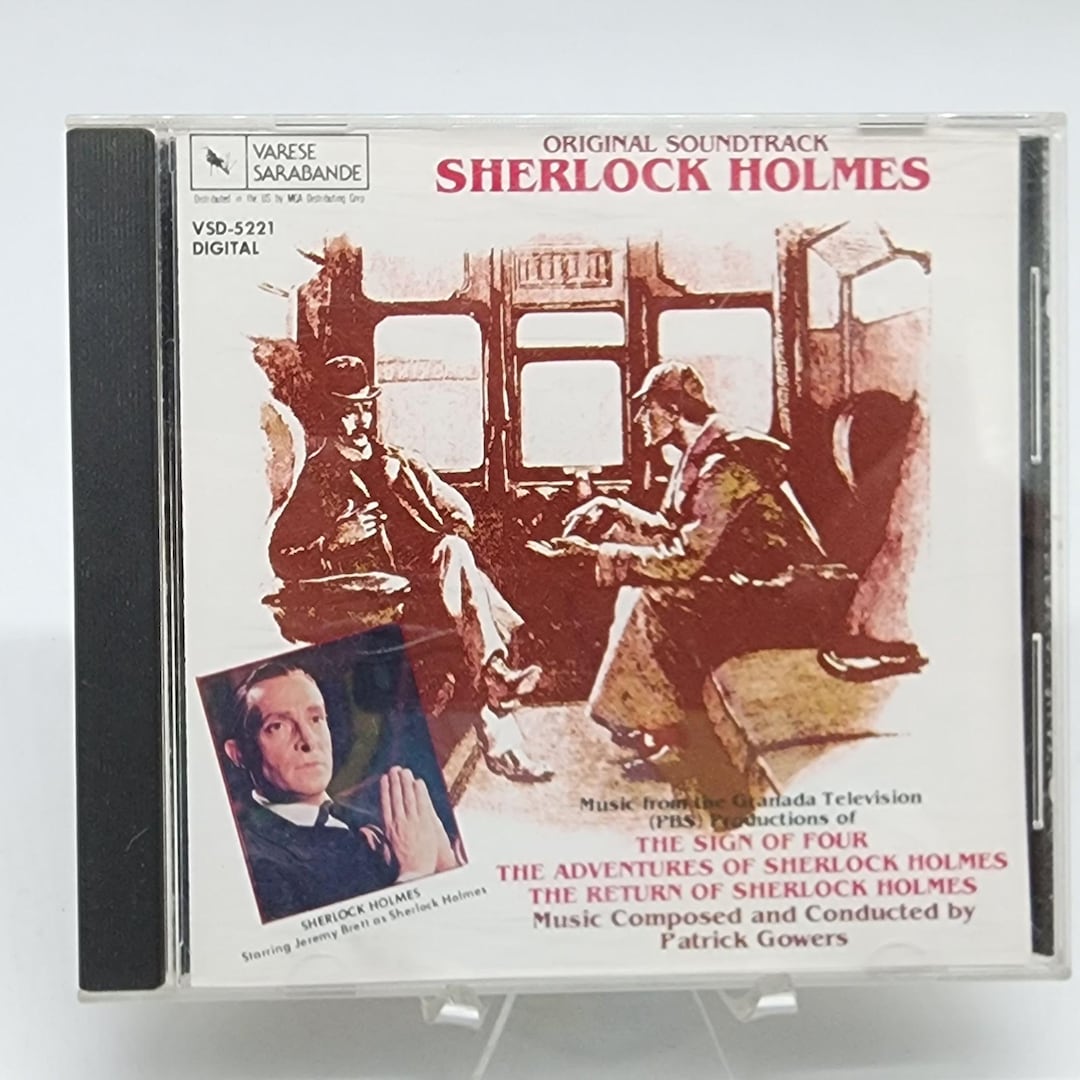 Sherlock Holmes Original Soundtrack CD Patrick Gowers VSD