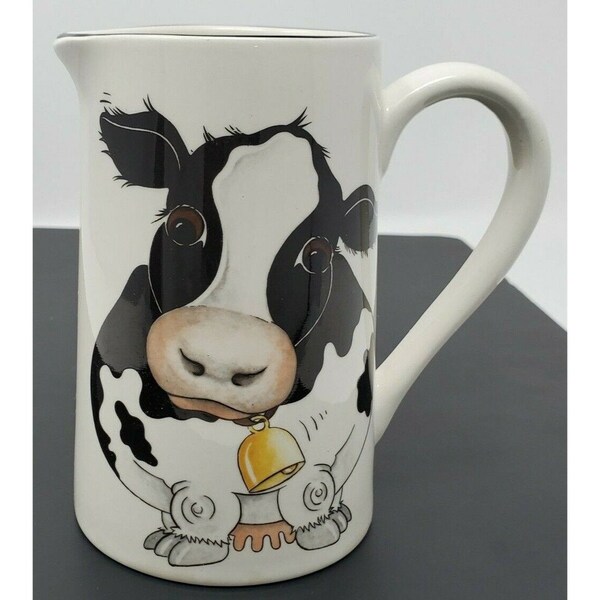 Cow Creamer Pitcher Etsy