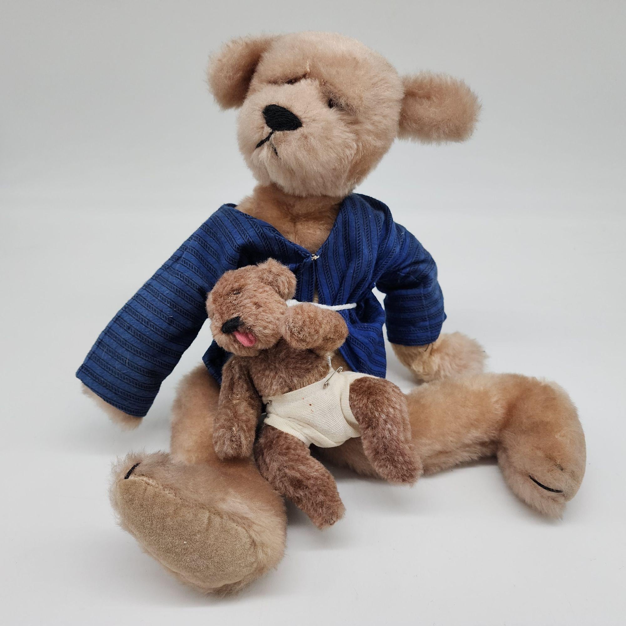 bearly there テディベア ペア クマ ぬいぐるみ 40cm 36cm bearly there テディベア ペア クマ ぬいぐるみ 40cm 36cm