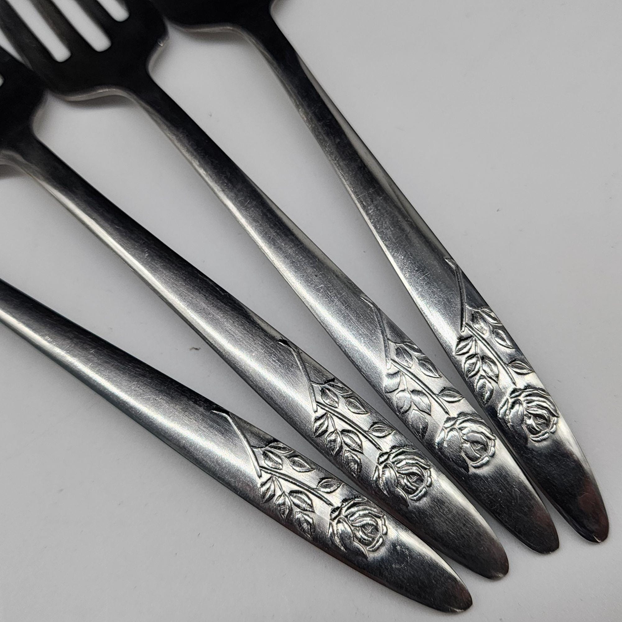 【John Sanderson】 【純銀ハンドル】ローズのティーナイフ 薔薇 John Sanderson】 【純銀ハンドル】ローズのティーナイフ 薔薇