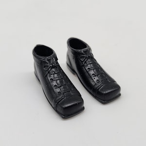 Vintage 1983 Mattel Ken Black Going Hunting Shoe 1.5&quot;
