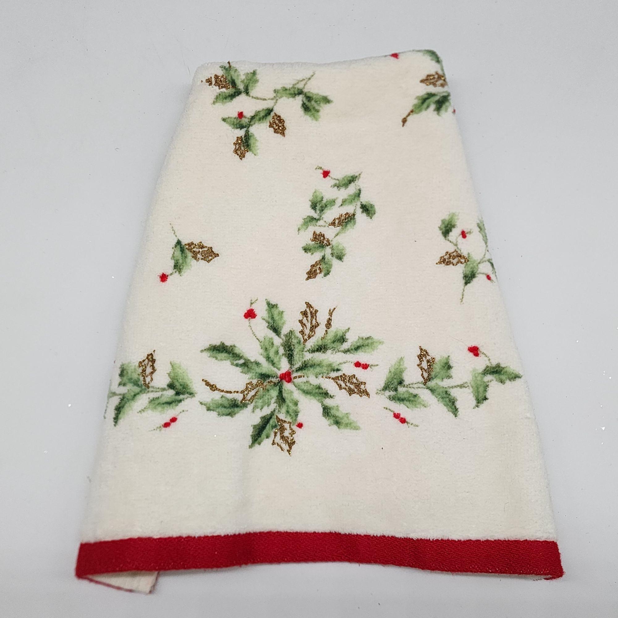 CLOSEOUT Lenox heather Bath Towels Holiday