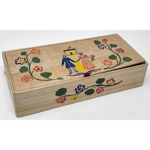 Caja de cartón para jabón de tocador Old Spice Shulton Early American USA Made Vintage