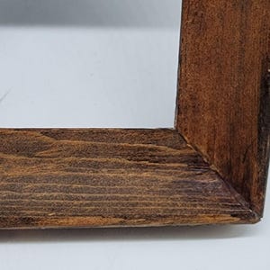 Vintage Rustic Oak Wood Square Picture Frame 6x6 for Home Décor - Etsy