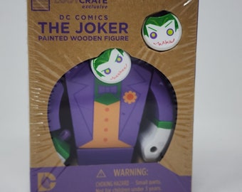 DC Comics Le Joker peint en bois Figure Nouveau