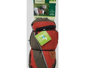 Dog Travel Jacket Pack Henry & Clemmie’s Pet Provisions Small Up to 15lbs Red