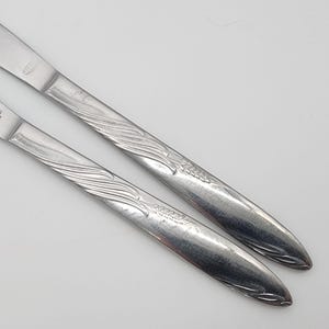 Eventide Stainless Flatware 2 Dinner Knives Vintage A72