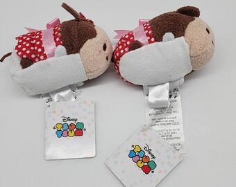 ディズニー ツムツム ミニー＆ミッキーマウス ぬいぐるみ ミニトイ