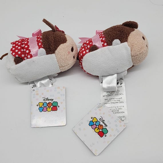 ディズニー ツムツム ミニー＆ミッキーマウス ぬいぐるみ ミニトイ