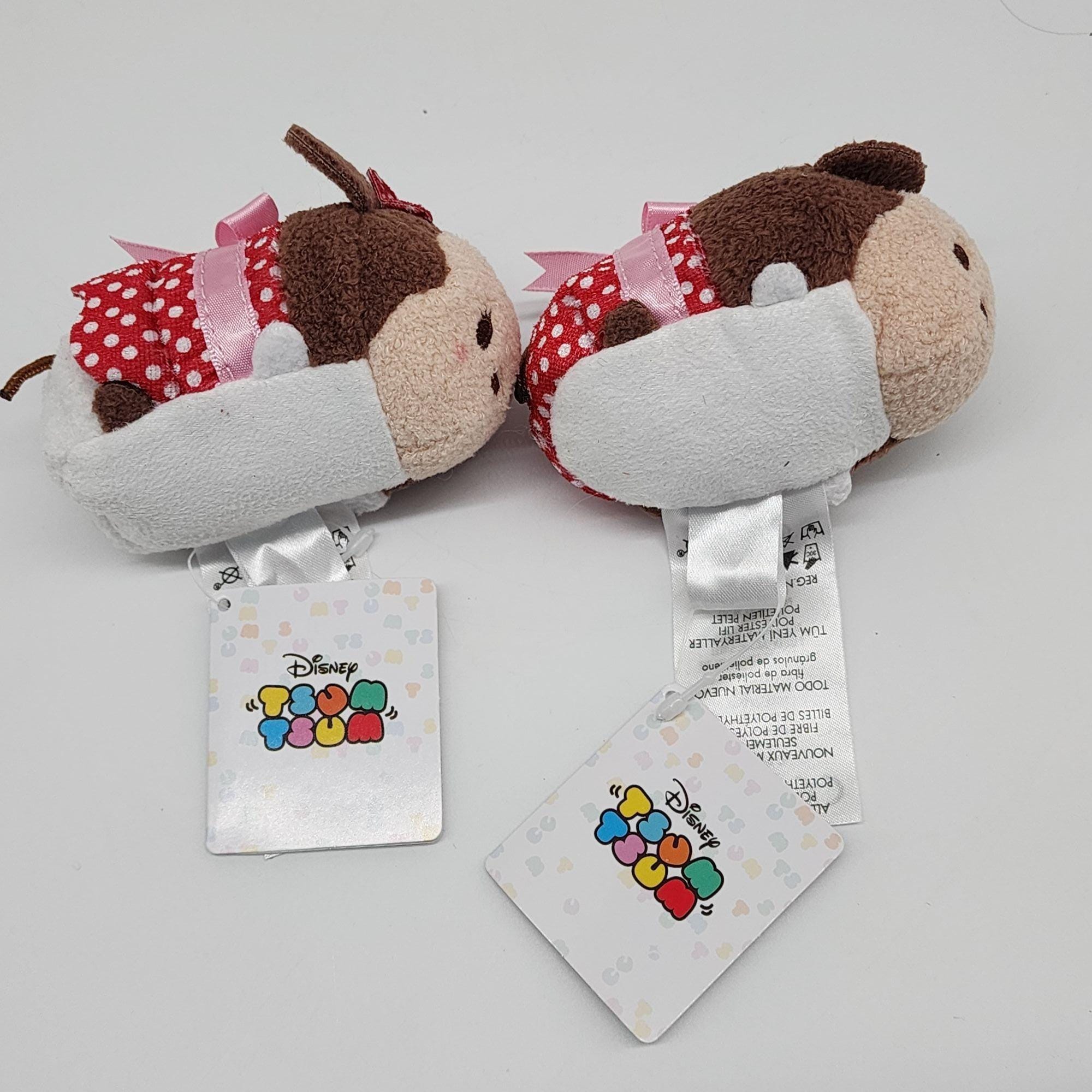 ディズニー ツムツム ミニー＆ミッキーマウス ぬいぐるみ ミニトイ