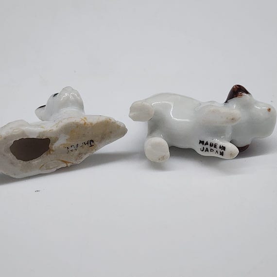 陶器製犬の置物 犬の置物 陶犬 陶器製 送料無料 輸入雑貨 玄関 オブジェ おしゃれ