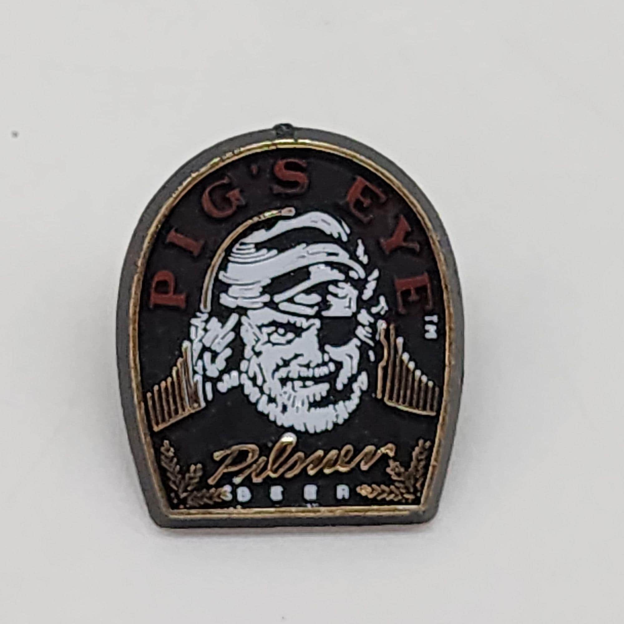 ピッグスアイ ピルスナービール ピンバッジ ヴィンテージ コレクターズ