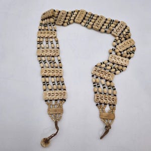 Bone Beaded Belt - Etsy display picture 3
