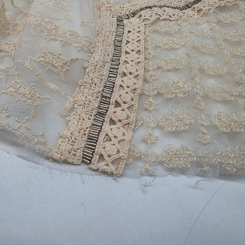 Bluzka Vanessa Virginia Anthropologie Top, haftowana koralikami, bez rękawów, stan jak na zdjęciu zdjęcie 7