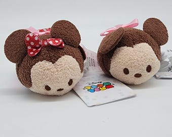 Mini-jouets en peluche Minnie et Mickey Mouse Disney Tsum Tsum 2016