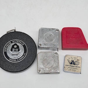 Vintage Tape Measure Collection Stevens Wyteface & More