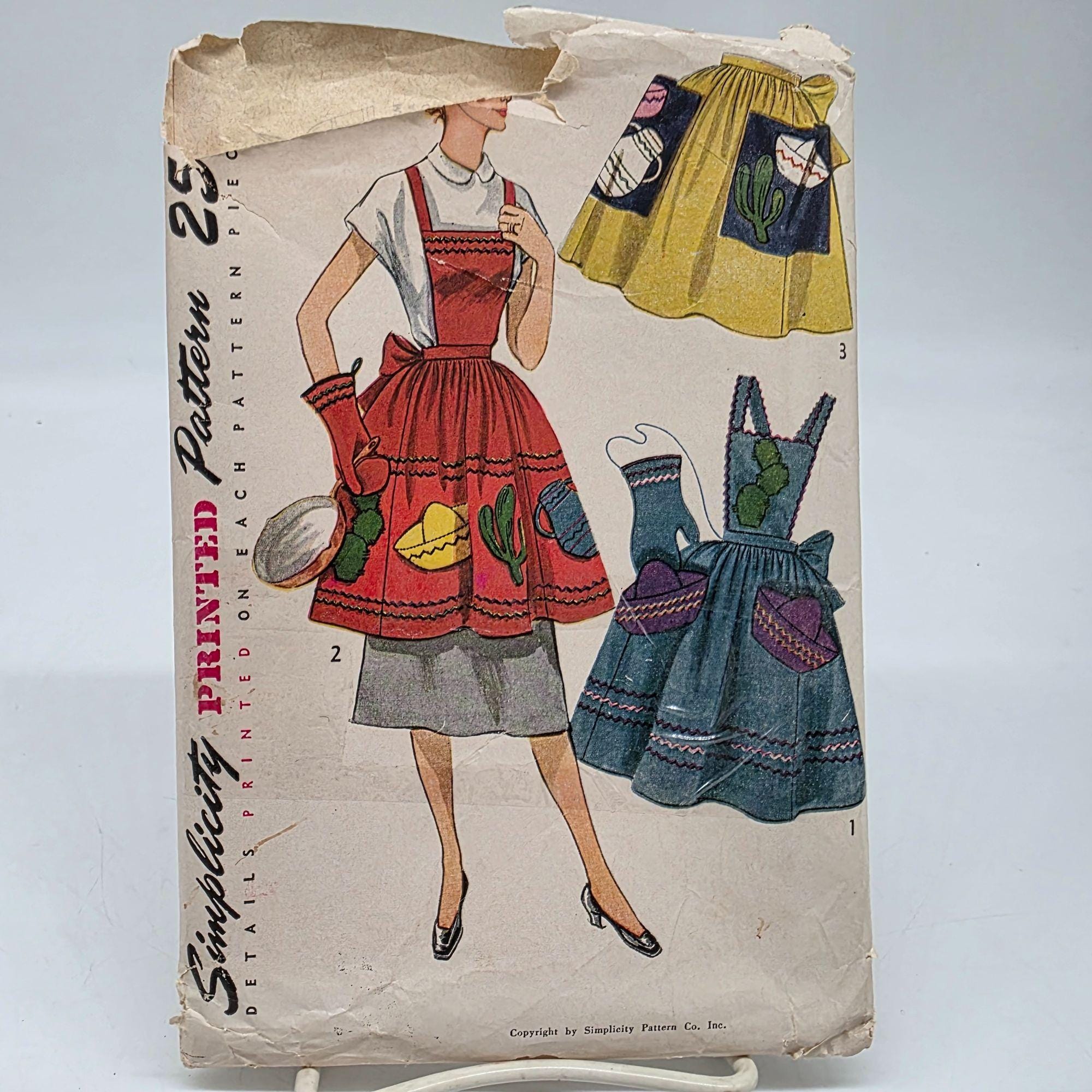 【60s Vintage】Old Apron Chicago today 60s Apron - Etsy