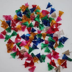 Vintage MCM Multi Colored Christmas Tree Light Covers